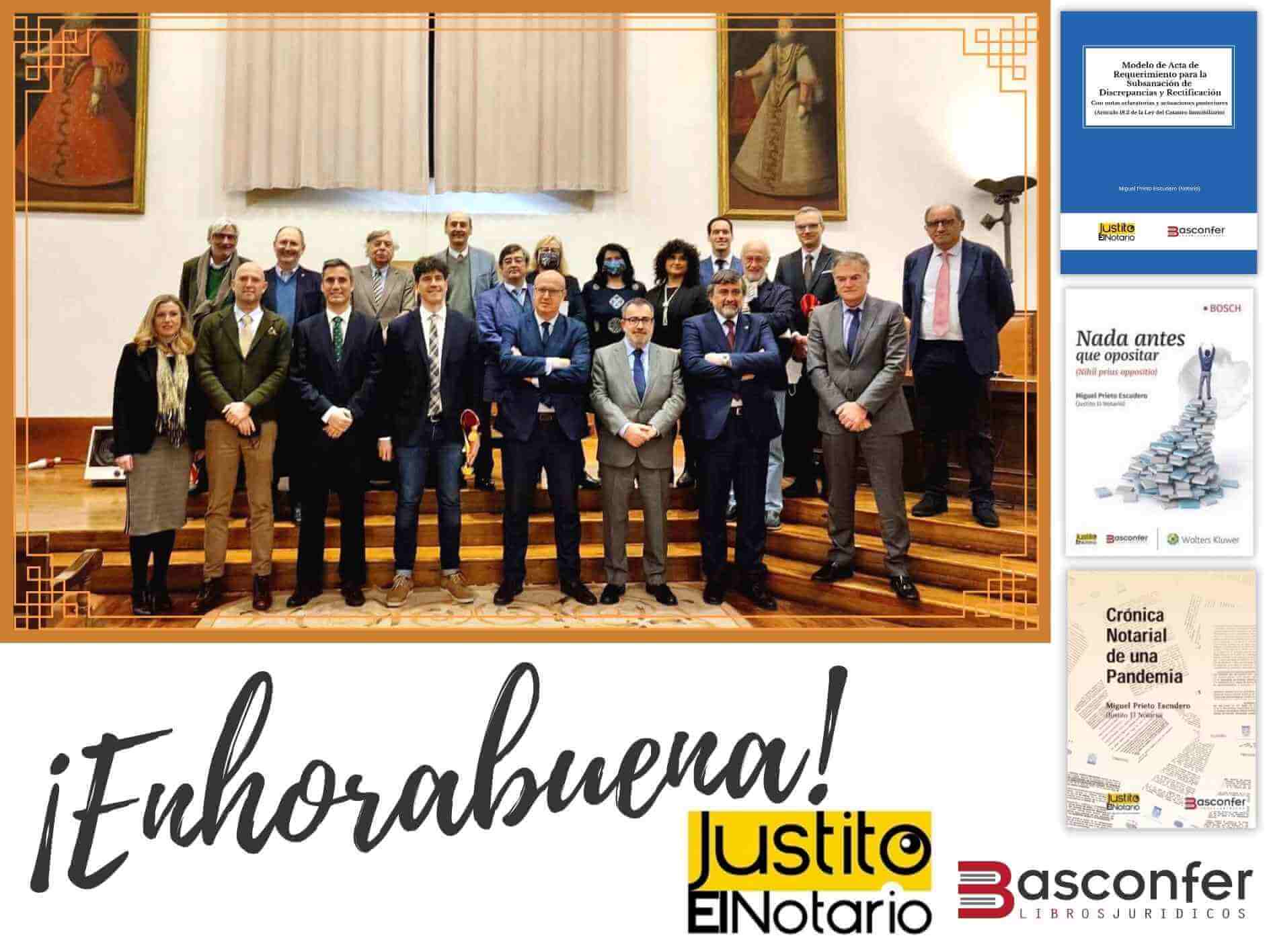 la Mención de Honor en Los Premios de Oro mejor Blog Jurídicos 2021