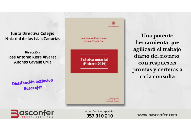 [NUEVO LANZAMIENTO] Práctica notarial (Fichero 2020)